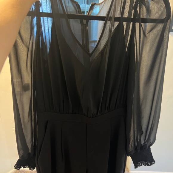 Black Dressy Jumpsuit - Picture 4 of 4